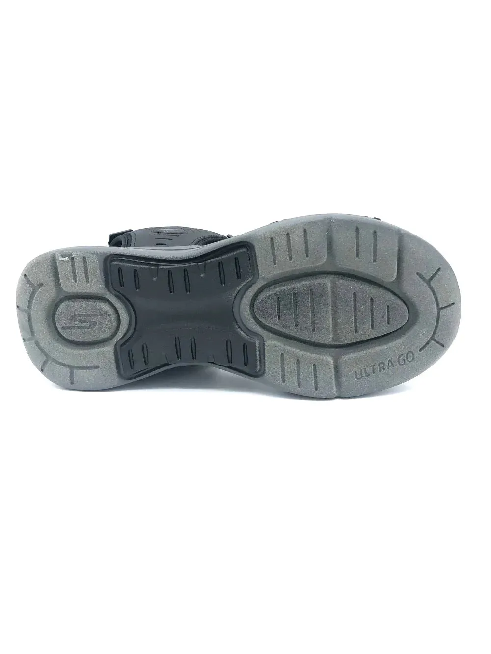 .Skechers GoWalk ARCH FIT SANDAL Mens Black/Charcoal - (229020.BKCC) - BC - R2L16