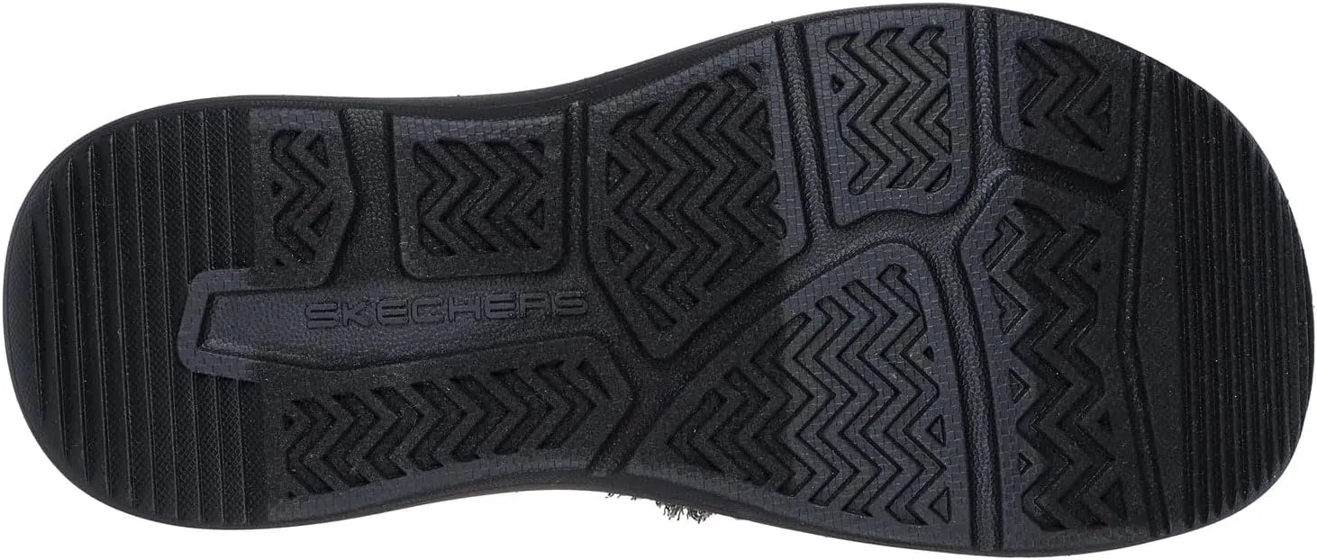 Skechers Men's Parson Sd-Gino Thong Sandal with Frayed Edges