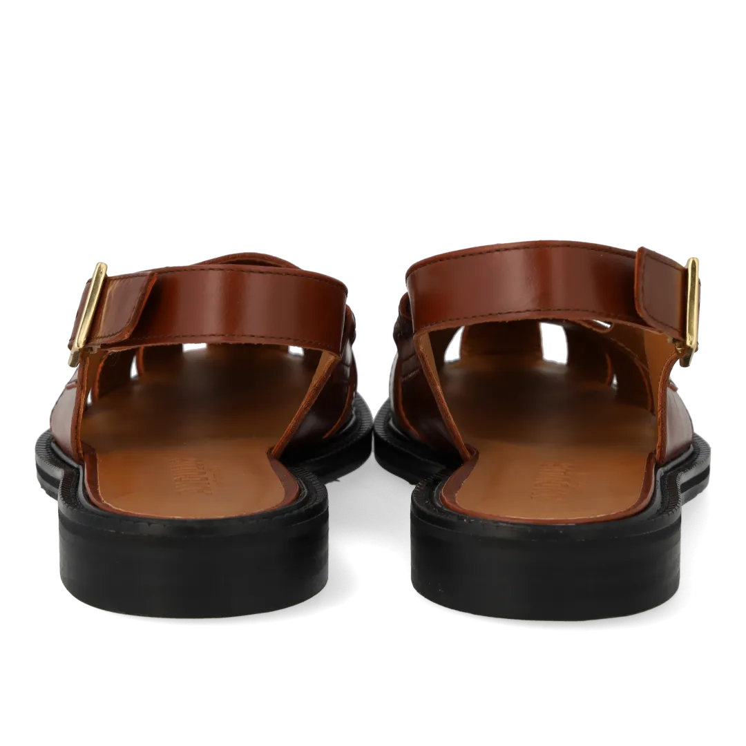 Sling-back loafer