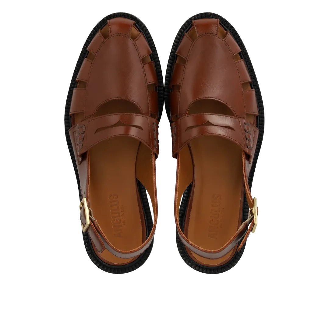 Sling-back loafer