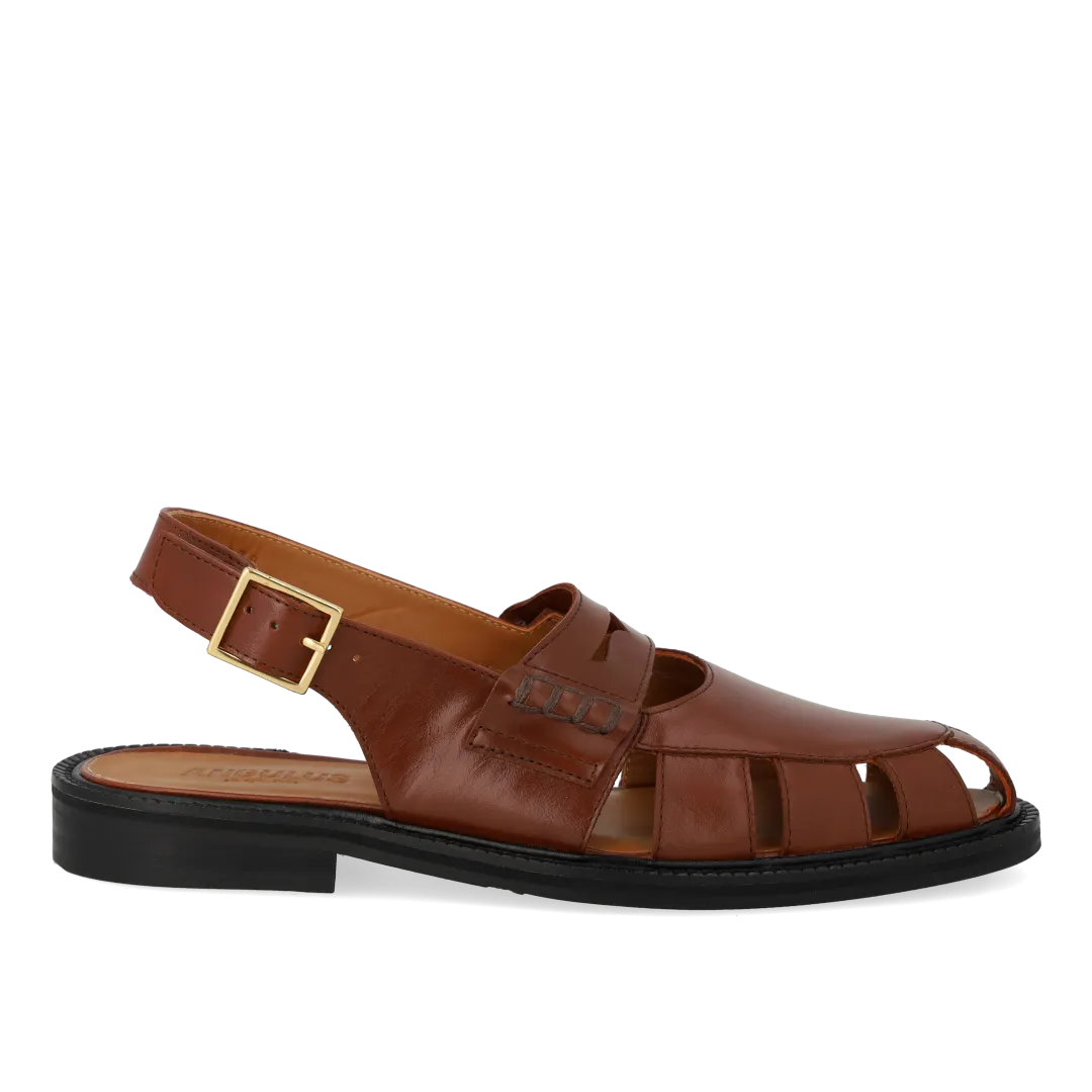 Sling-back loafer