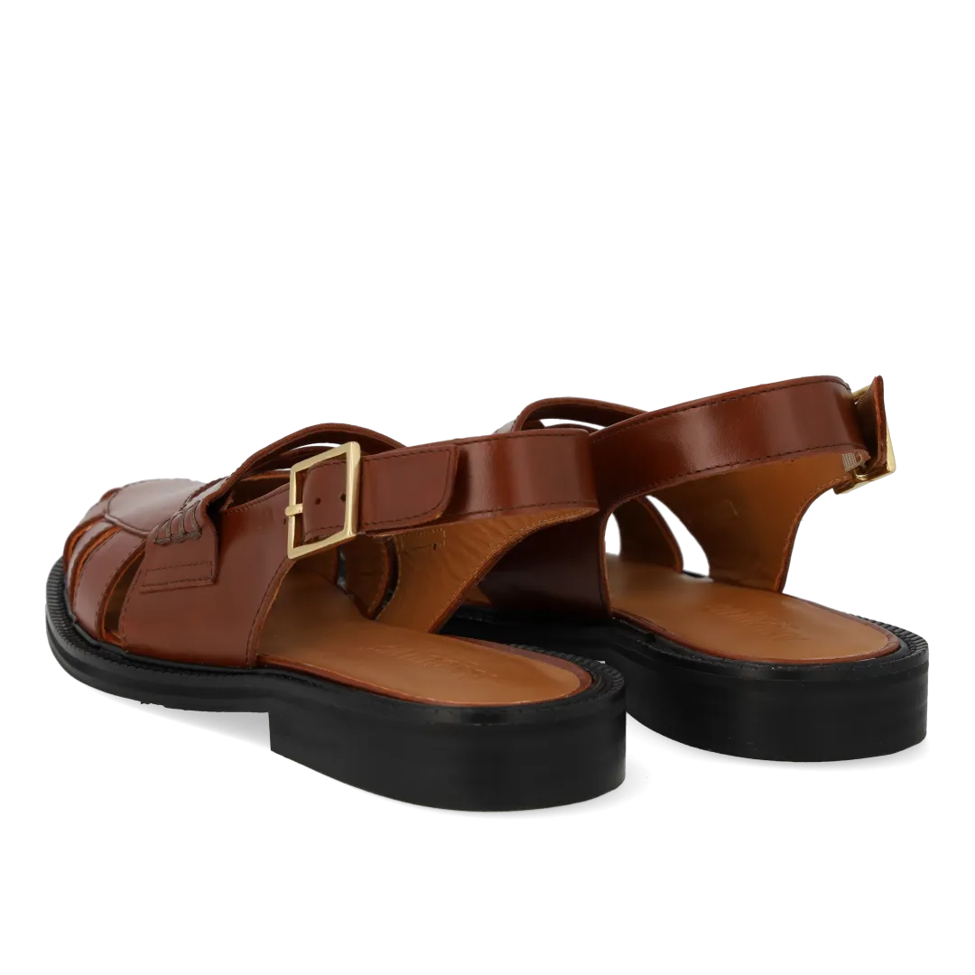 Sling-back loafer