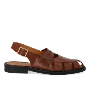 Sling-back loafer