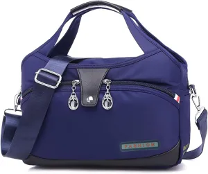 Soft Side Lightweight Underseat Tote Bag, Multi Pocket Underseat Bags for Women & Men Waterproof Anti-Theft Camo Tote Handbag Crossbody for Travel