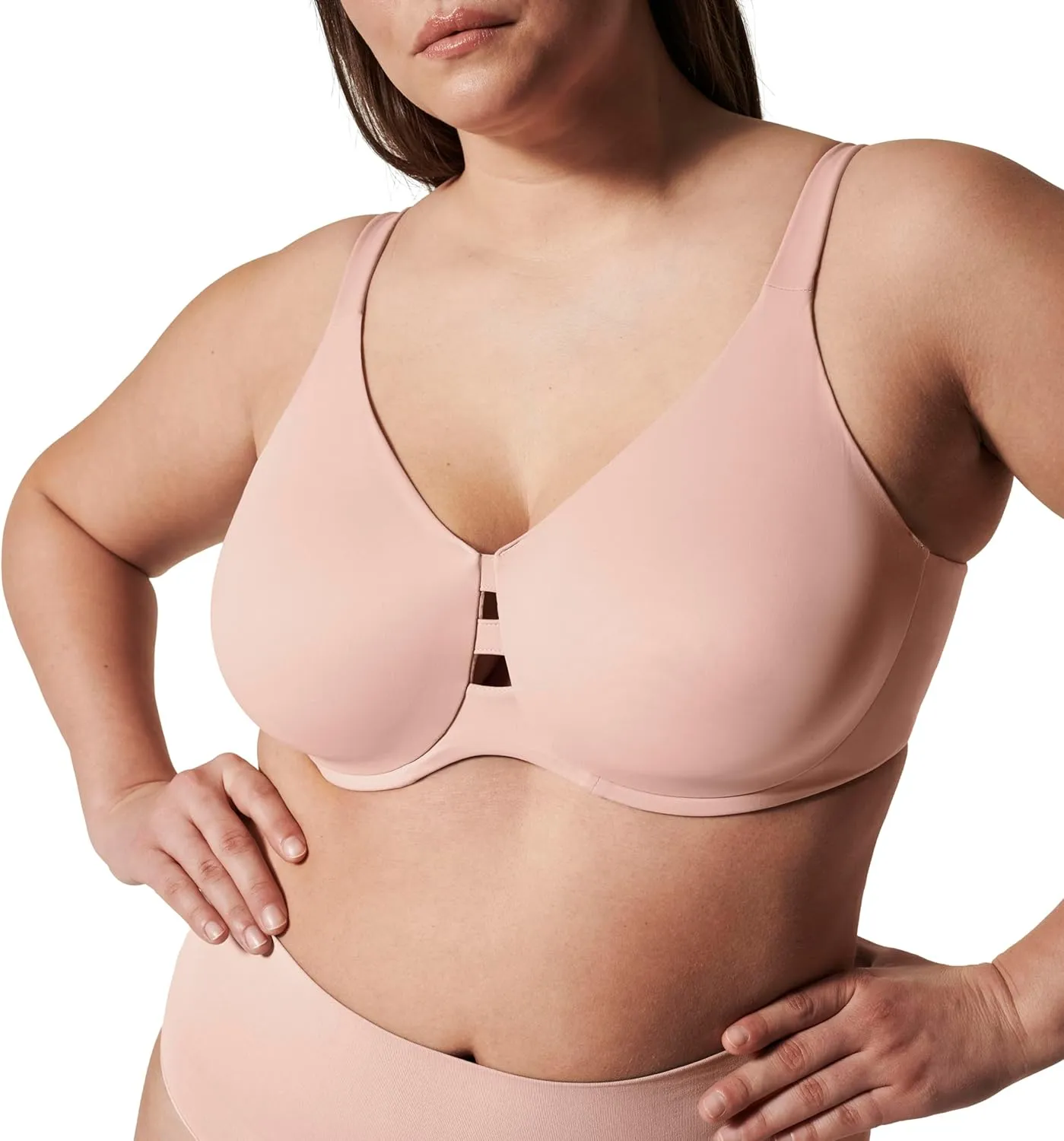 SPANX Low Profile Minimizer Bra - Minimize Breast Size by up to 1 Inch - Quick-Drying Fabric - Comfortable Bras for Women