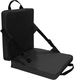 Stadium Seat for Bleachers with Back Support Portable Lightweight Bleacher Seat Cushion Foldable Stadium Seat Padded Chair for Garden Camping Hunting Floor Beach Outdoor