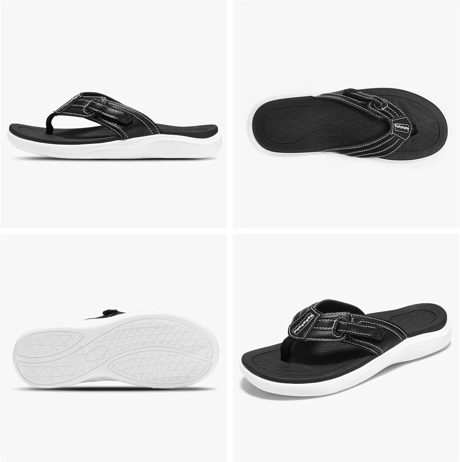 STQ Orthopedic Flip Flops for Women丨Adjustable Beach Sandals