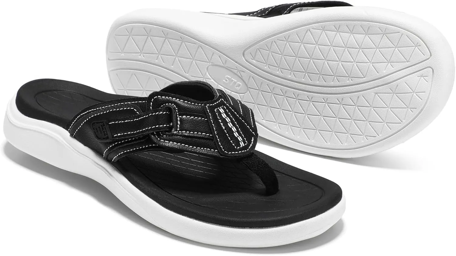 STQ Orthopedic Flip Flops for Women丨Adjustable Beach Sandals