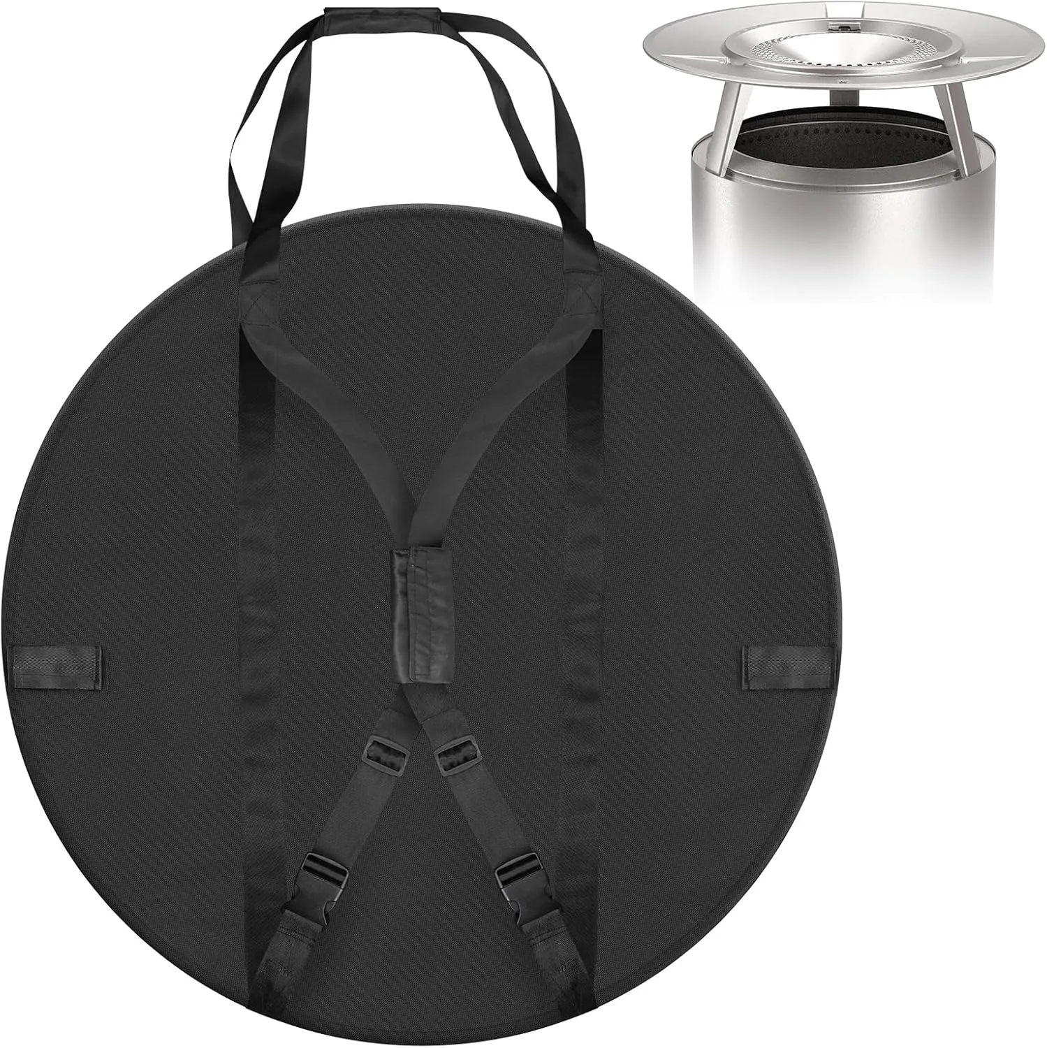 SUDIWEI Heat Deflector Carry Bag for Solo Stove, Accessory for Bonfire to Storage and Transport, 31.5'