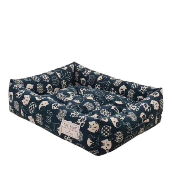 Summer Cozy Soft Pet Bed