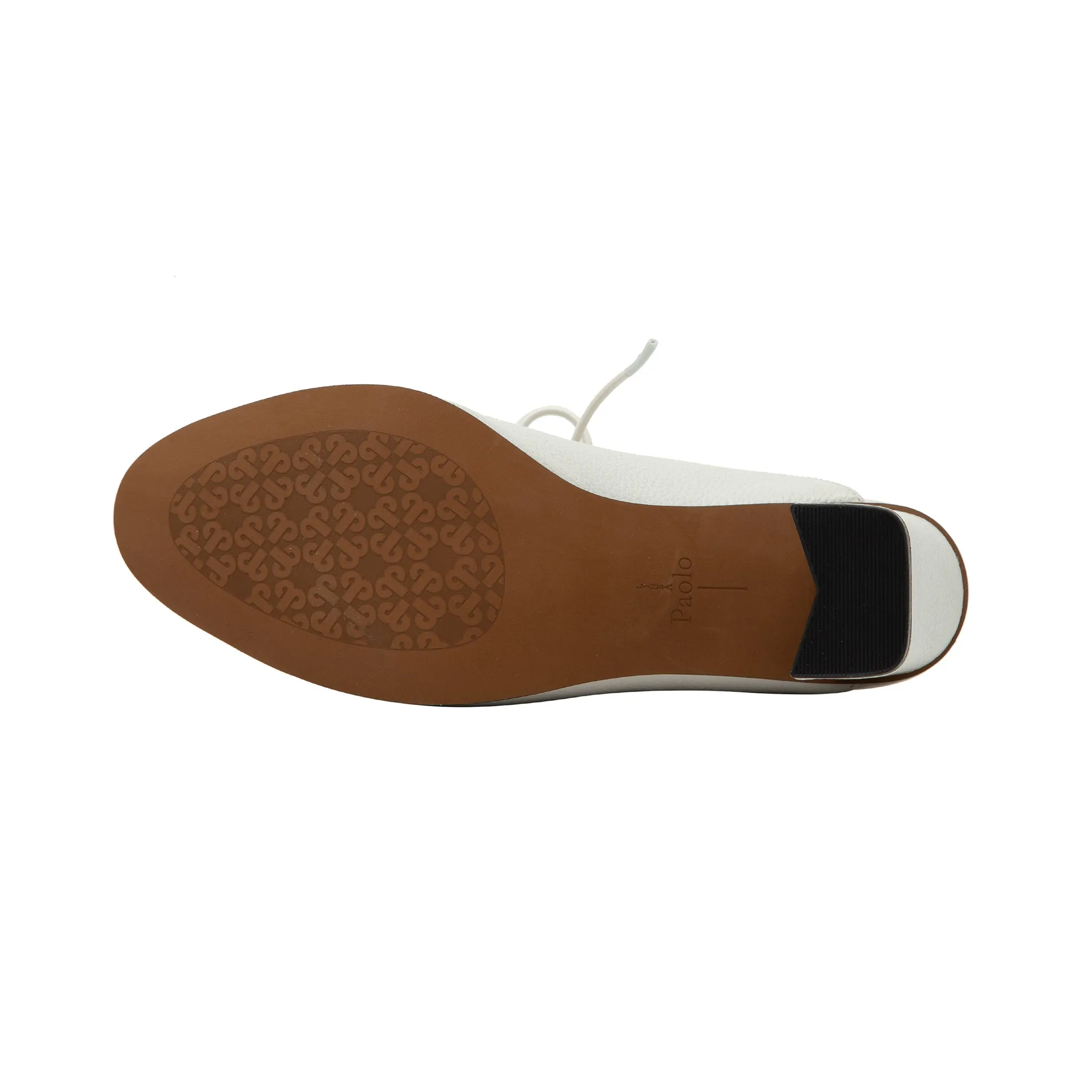 SYLVIE | Sassy Lace-Up High Block Heel Leather Mule