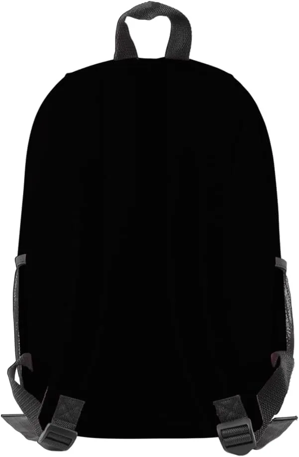 The Disastrous Life of Saiki K Merch One Size Backpack Anime Three Piece Travel Backpack (Black-Backpack)