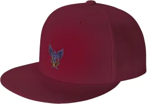 The Mighty Eagle Baseball Cap for Men Women Hip Hop Style Snapback Adjustable Flat-Brimmed Trucker Hat