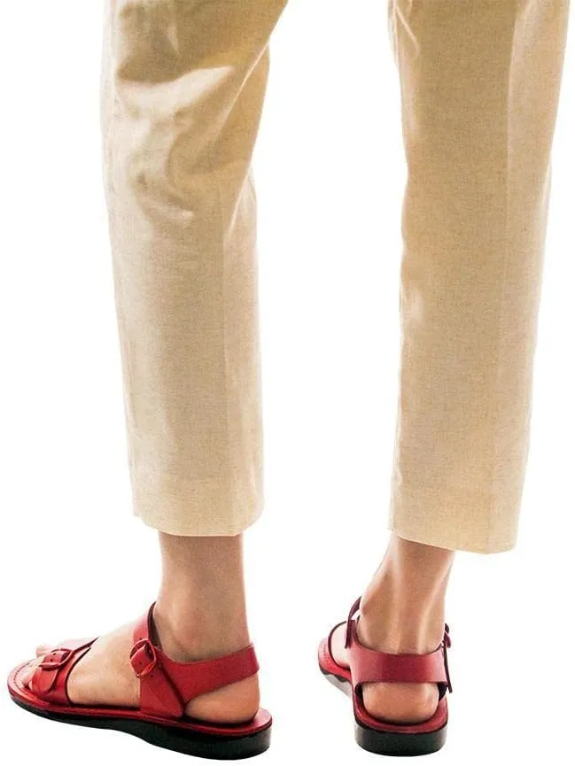 The Original - Leather Adjustable Strap Sandal - Womens Sandals