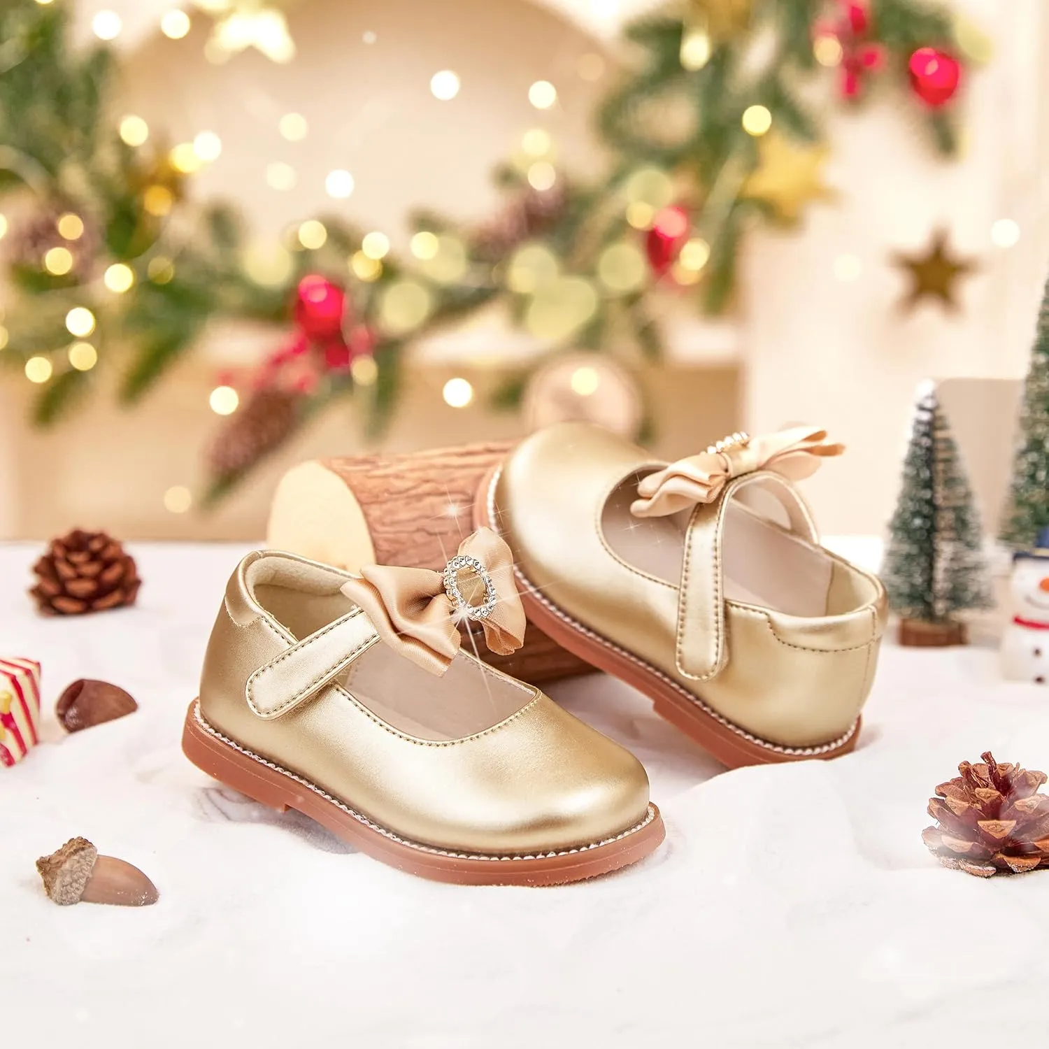 Toddler Girl Mary Jane Dress Oxford Shoes-Little Girl School Uniform Shoes for Wedding Party