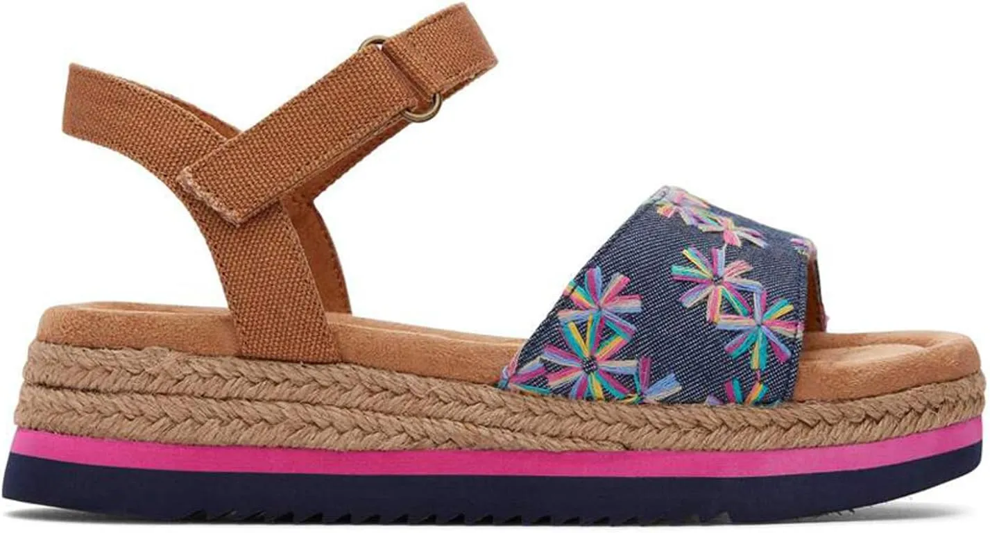 TOMS Girl's, Diana Sandal - Big Kid