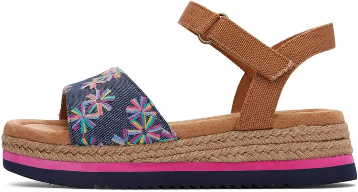 TOMS Girl's, Diana Sandal - Big Kid
