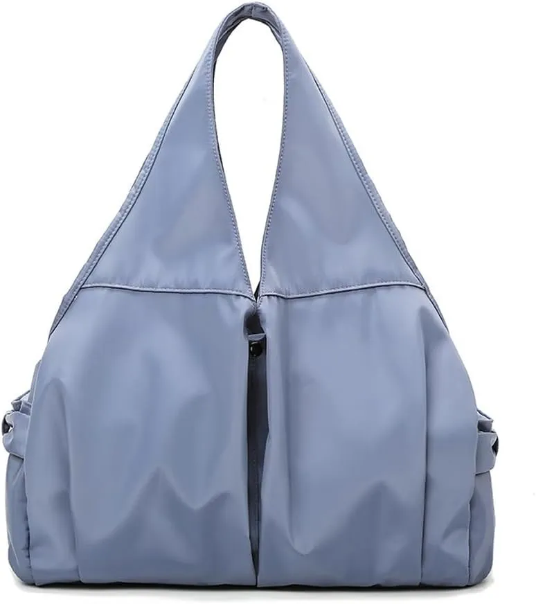Tote Bag Waterproof Oxford Fabric Shoulder Bag with Lots of Pockets Large Capacity Suitable for Travel