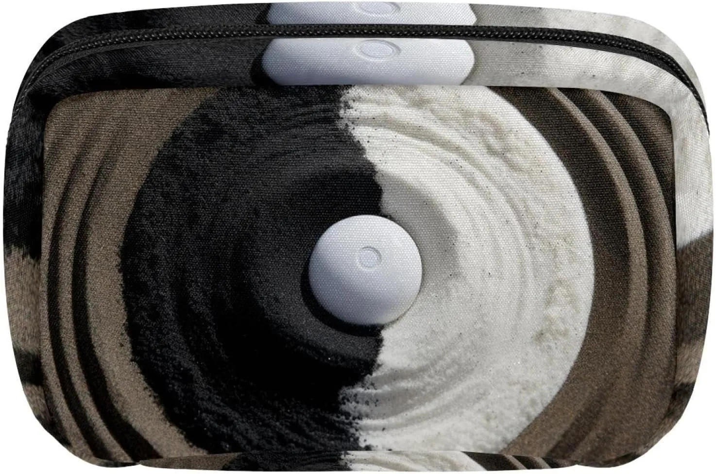 Travel Toiletry Bag,Small Makeup Bag,Ying Yang Gossip,Make up Bags for Women