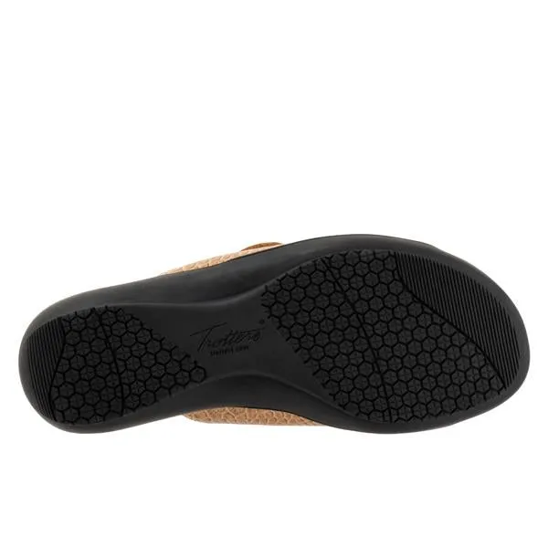 Trotters Women's Ruthie Sandals Luggage Croco