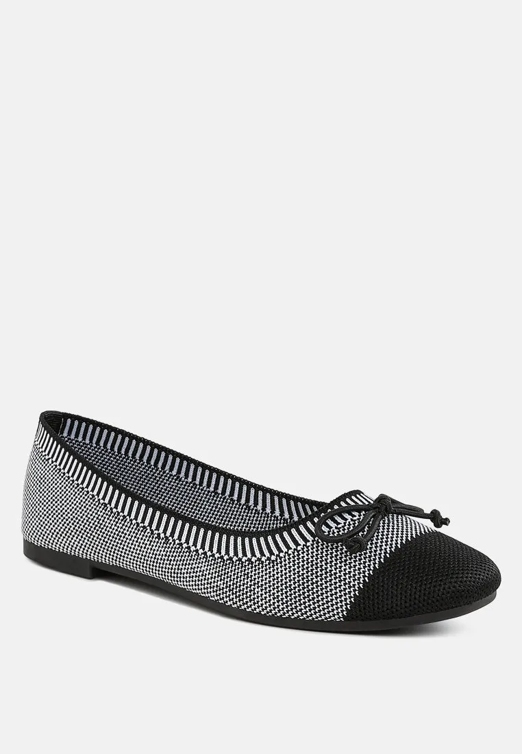 Two Tone Ballerinas By RUW