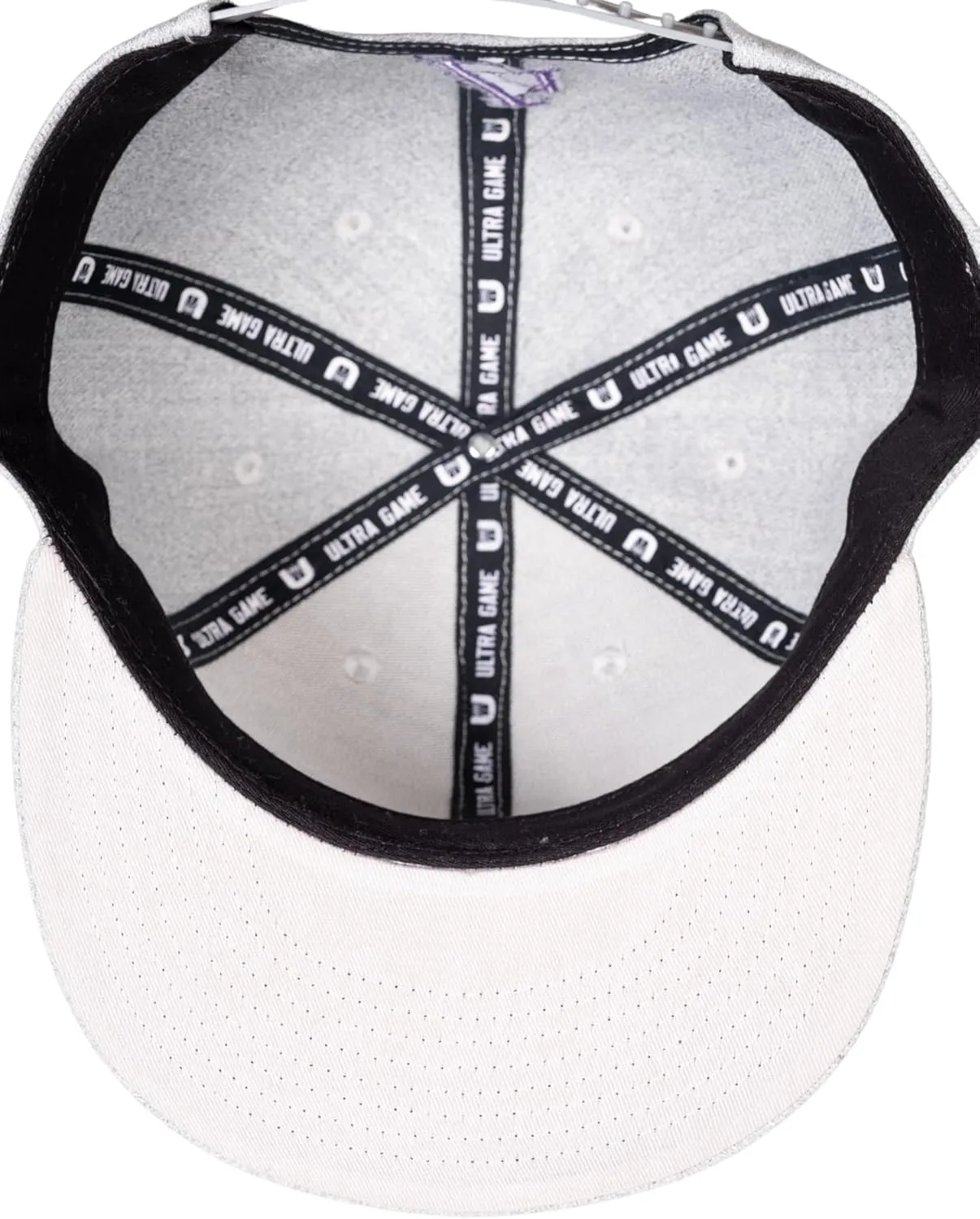Ultra Game Men's NBA Official Twill Snap Back Ultimate Baseball Cap Hat