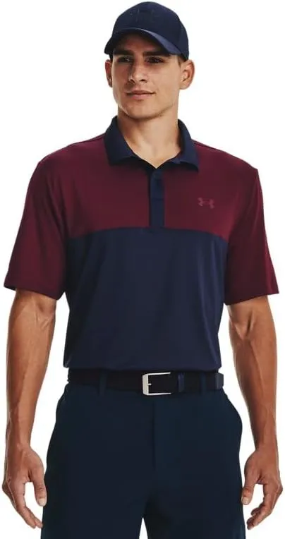 Under Armour Performance 3.0 Colorblock Mens Polo