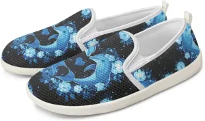 UNICEU Women Casual Slip On Sneaker Mesh Light Weight Sneaker Womens Road Running Shoes Breathable Jogging Footwear