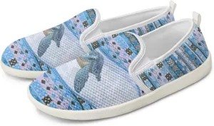 UNICEU Women Casual Slip On Sneaker Mesh Light Weight Sneaker Womens Road Running Shoes Breathable Jogging Footwear