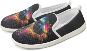 UNICEU Women Casual Slip On Sneaker Mesh Light Weight Sneaker Womens Road Running Shoes Breathable Jogging Footwear
