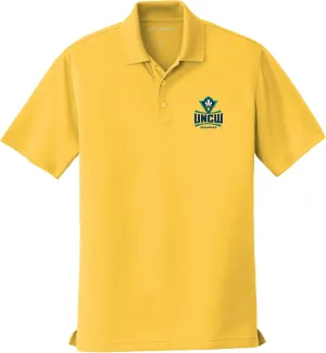 University of North Carolina at Wilmington Men's Short Sleeve Performance Polo with The UNCW Seahawks Logo