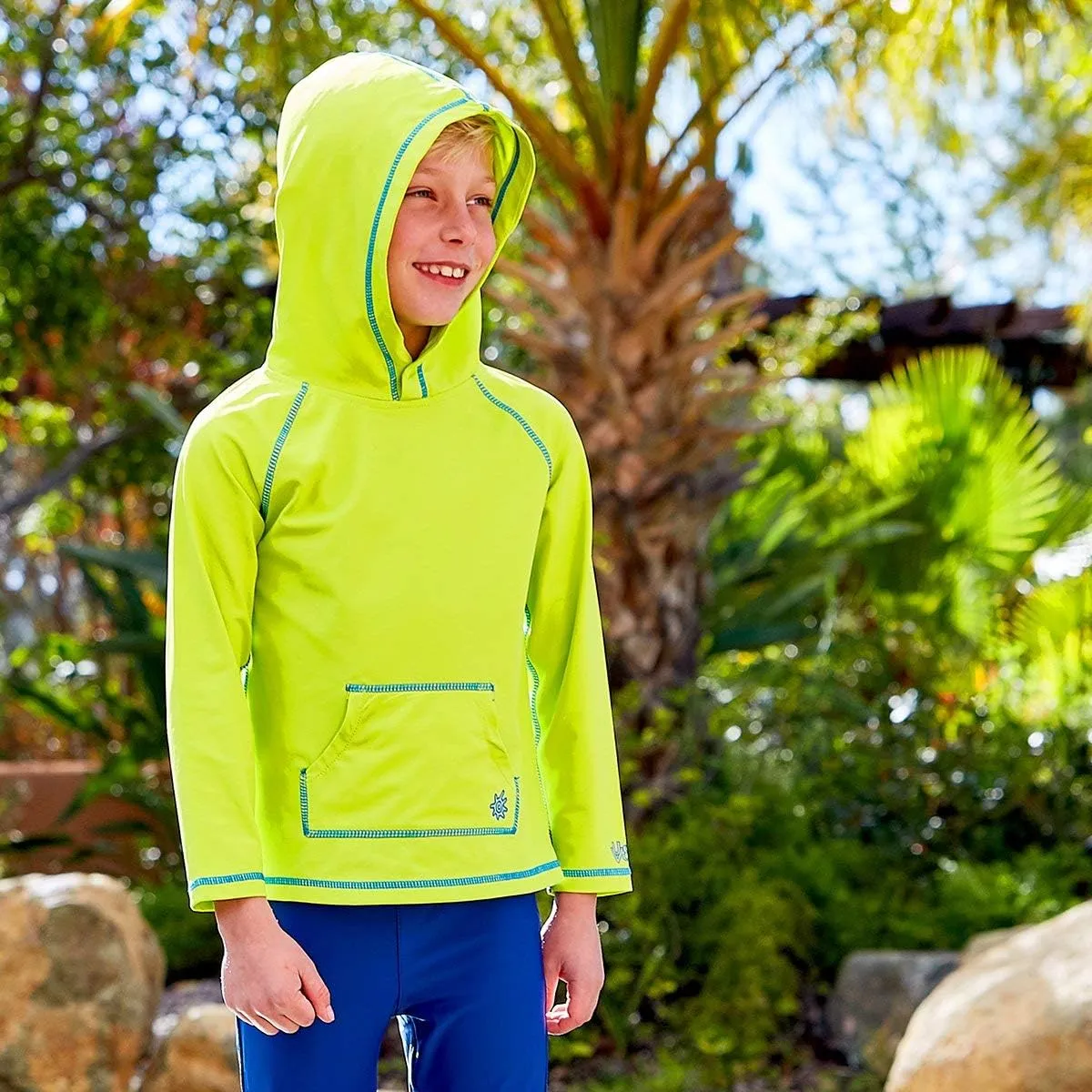 UV Skinz Boys’ Pullover Hoodie, UPF 50  Sun Protection – Quick Drying Materials