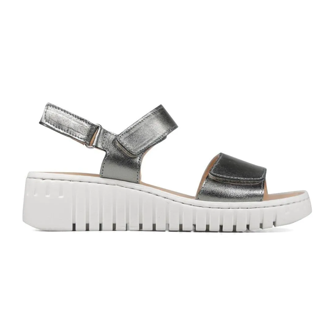 Van Dal Sienna Sandals - Gunmetal Leather