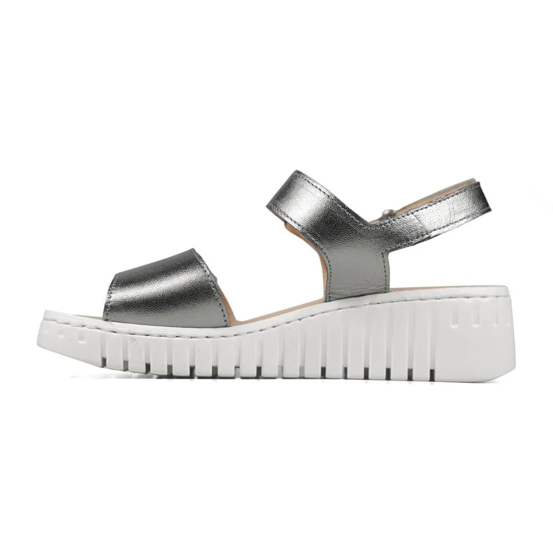 Van Dal Sienna Sandals - Gunmetal Leather