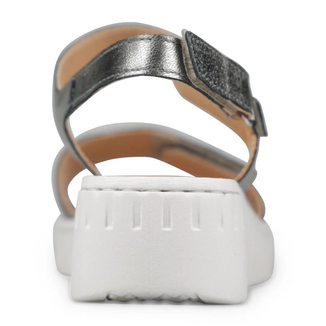 Van Dal Sienna Sandals - Gunmetal Leather