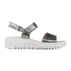 Van Dal Sienna Sandals - Gunmetal Leather