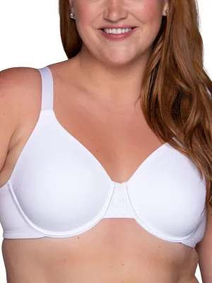 Vanity Fair Women's Beauty Back Smoothing Minimizer Bra, Minimizes Bust Line up to 1.5", Non Padded Cups up to H