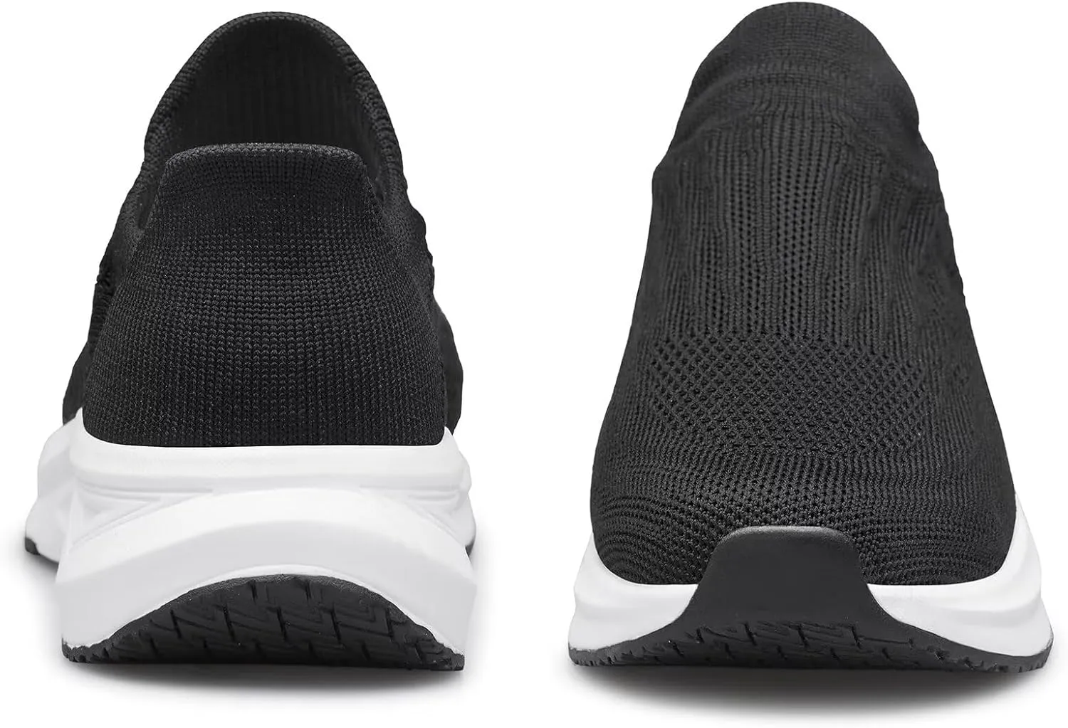 vibdiv Slip-in Walking Shoes Men Barefoot Sock Sneakers Flat Lightweight Casual Comfortable Breathable Laceless