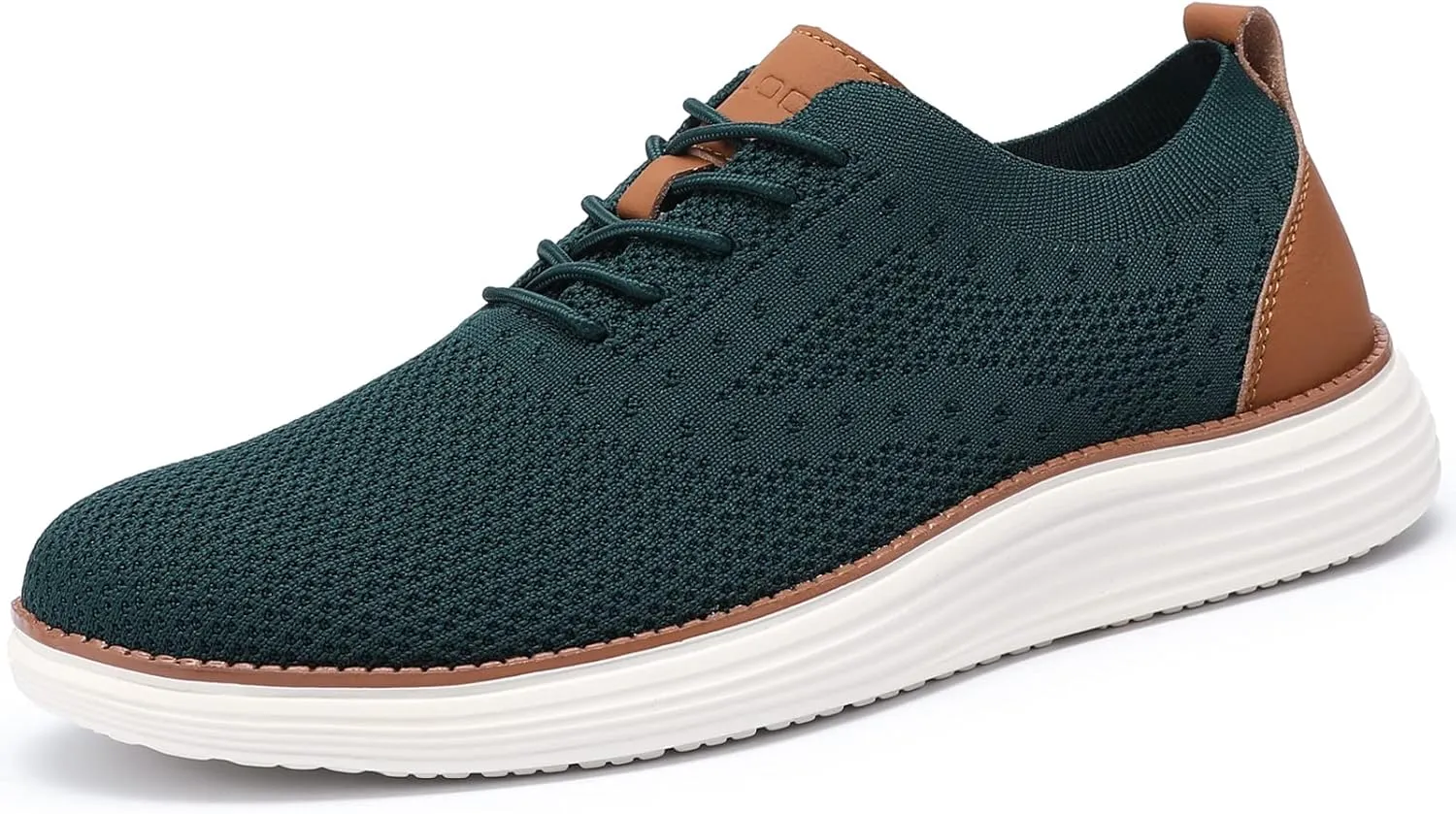 VILOCY Men's Casual Dress Sneakers Oxfords Business Mesh Breathable Walking Shoes Tennis Comfortable