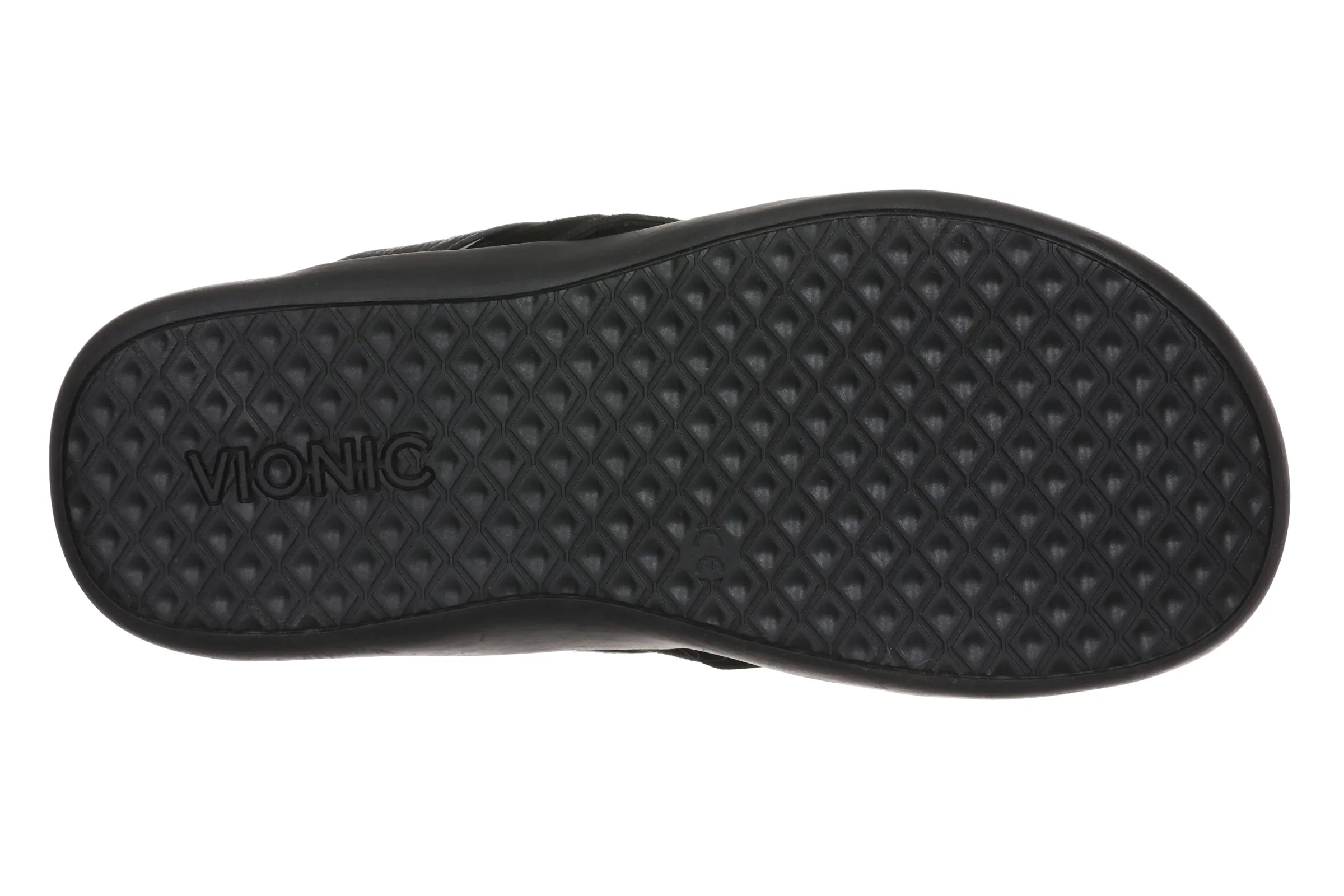 Vionic Black Shore Women's Toe Post Sandals SHORE-001