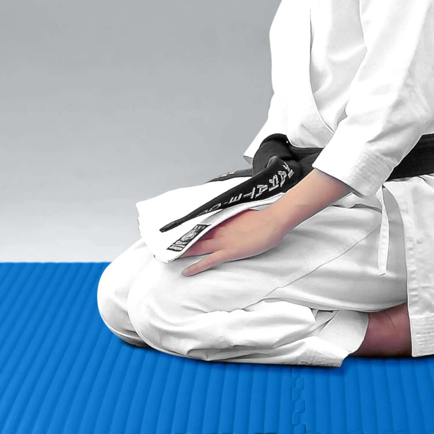 We Sell Mats 3/4 Inch Thick Martial Arts EVA Foam Exercise Mat, Tatami Pattern, Interlocking Floor Tiles for Home Gym, MMA, Anti-Fatigue Mats, 24 in x 24 in