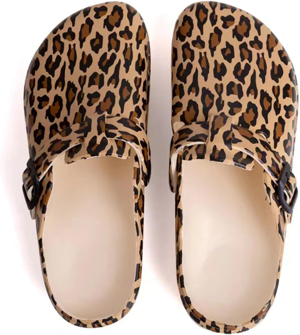 Women’s Garden Clogs EVA Slip On Comfort Shoes – Cute Printed Waterproof Mules for Nurses, Home, Outdoor, Kitchen, Work – Lightweight Non-Slip Foam Clogs