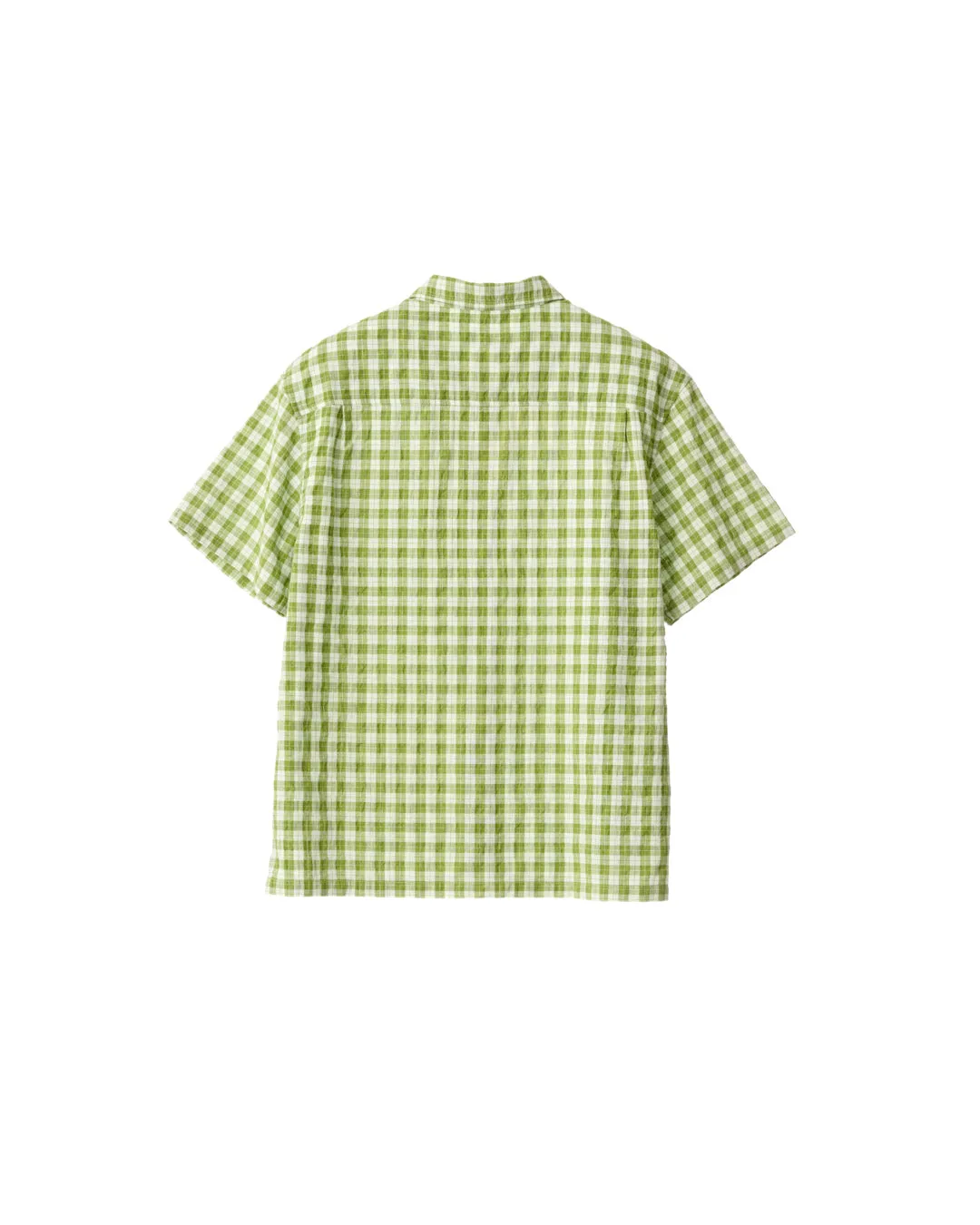 X-Large 91 Oxford SS Shirt Green Check