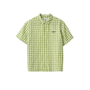 X-Large 91 Oxford SS Shirt Green Check