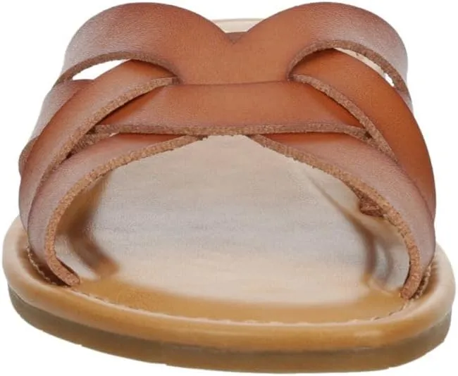 XAPPEAL Andie - Women's Strappy Slip-On H-Band Flat Slide Sandals