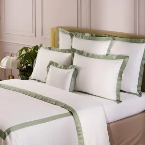 Yves Delorme Linea Verones King 21 x 43 in Pillowcase - Extra Soft and Warm Luxury Sheets, 100% Natural Organic French Bed Linens - Breathable and Durable