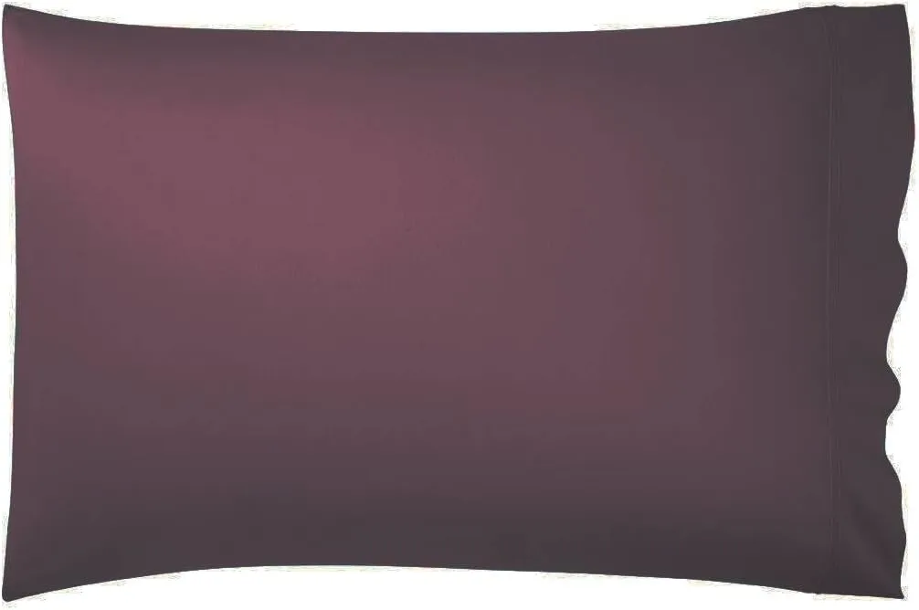 Yves Delorme Triomphe Iris King 21 x 43 in Pillowcase - Extra Soft and Warm Luxury Sheets, 100% Natural Organic French Bed Linens - Breathable and Durable