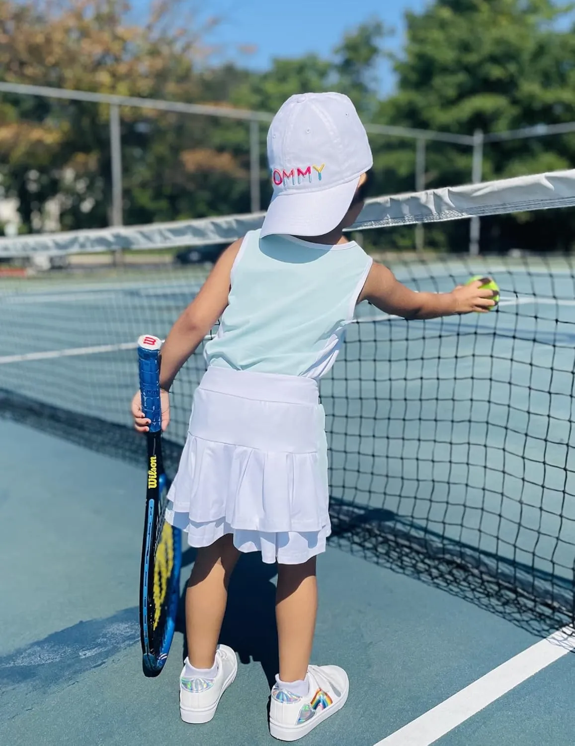 Zaclotre Girls Tennis Golf Dress Outfit Sleeveless Tank Top and Skorts Sets Sport Skirt with Shorts